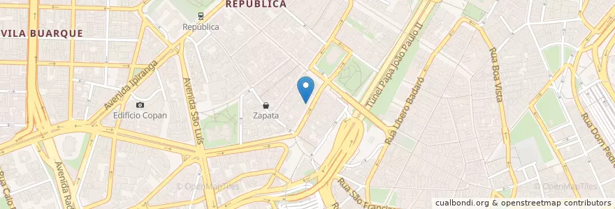 Mapa de ubicacion de Banco do Brasil en Brasil, Região Sudeste, São Paulo, Região Geográfica Intermediária De São Paulo, Região Metropolitana De São Paulo, Região Imediata De São Paulo, São Paulo.