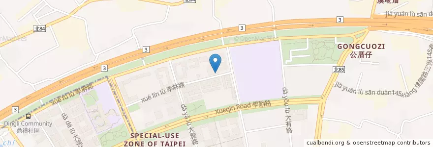 Mapa de ubicacion de 敬永 韓國食品館 en Taiwan, 新北市, 樹林區.
