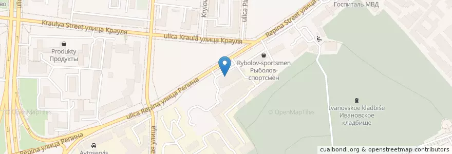 Mapa de ubicacion de Subway en Rusland, Уральский Федеральный Округ, Свердловская Область, Городской Округ Екатеринбург.