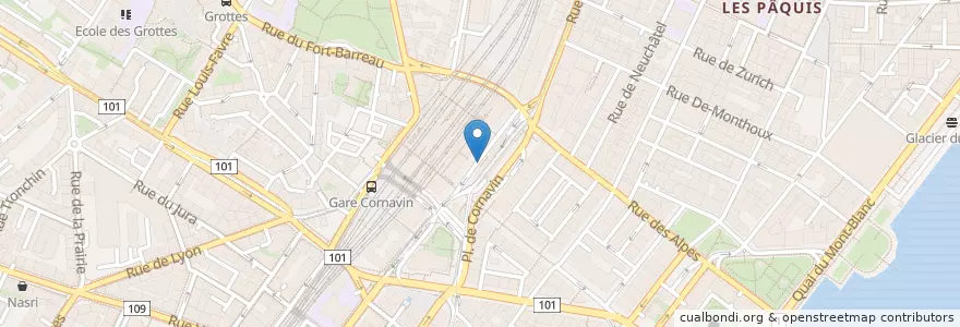Mapa de ubicacion de La Maison du Sandwich en Svizzera, Ginevra, Ginevra, Ginevra.