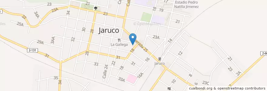 Mapa de ubicacion de Logia Masónica Redencion en キューバ, Mayabeque, Jaruco.