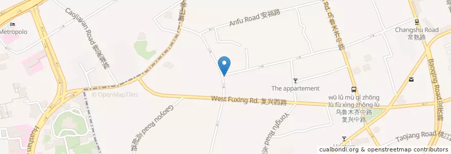 Mapa de ubicacion de Gong De Links - Godly en چین, شانگهای.