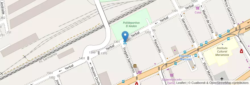 Mapa de ubicacion de 374 - Puan en Arjantin, Ciudad Autónoma De Buenos Aires, Comuna 7, Buenos Aires, Comuna 6.