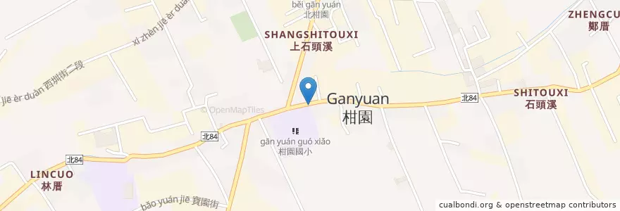 Mapa de ubicacion de 晨堡早餐店 en تایوان, 新北市, 樹林區.