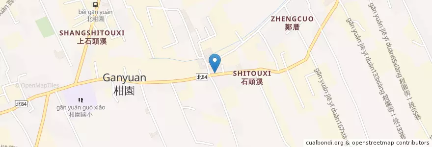 Mapa de ubicacion de 魚多多 熱炒100 en Taiwan, Neu-Taipeh, Shulin.