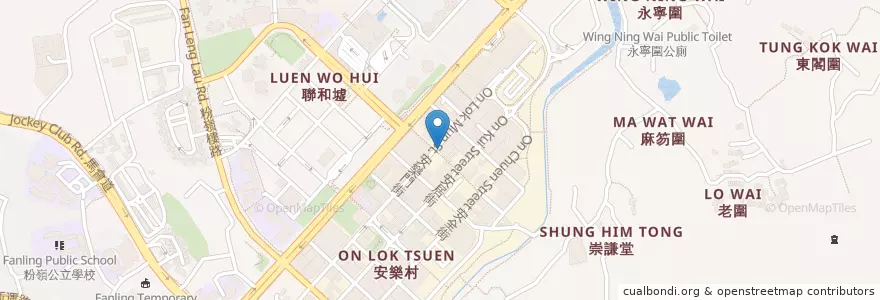 Mapa de ubicacion de IPC Foodlab en Cina, Hong Kong, Guangdong, Nuovi Territori, 北區 North District.