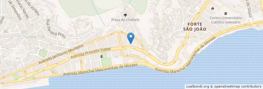 Mapa de ubicacion de Delegacia do Consumidor en Brasilien, Südosten, Espírito Santo, Região Geográfica Intermediária De Vitória, Vitória, Região Metropolitana Da Grande Vitória, Microrregião Vitória.