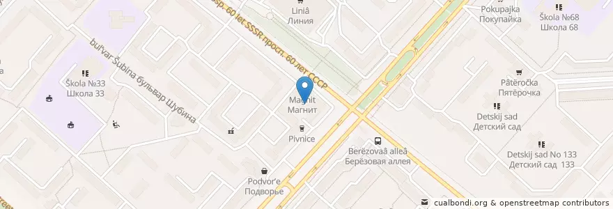 Mapa de ubicacion de Легенда en 俄罗斯/俄羅斯, Центральный Федеральный Округ, 利佩茨克州, Городской Округ Липецк.