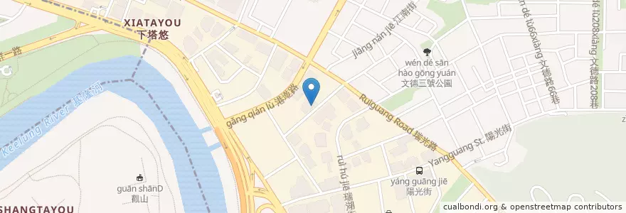 Mapa de ubicacion de 國泰內湖健檢中心 en تایوان, 新北市, تایپه, 內湖區.