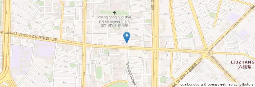 Mapa de ubicacion de 早餐店 en 臺灣, 新北市, 臺北市, 大安區.
