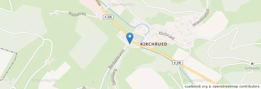 Mapa de ubicacion de Kirchgemeindebibliothek Schlossrued/Schmiedrued en Швейцария, Аргау, Bezirk Kulm, Schlossrued.
