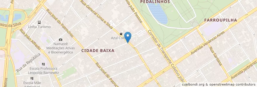 Mapa de ubicacion de Killo Grama en 브라질, 남부지방, 히우그란지두술, Região Metropolitana De Porto Alegre, Região Geográfica Intermediária De Porto Alegre, Região Geográfica Imediata De Porto Alegre, 포르투알레그리.