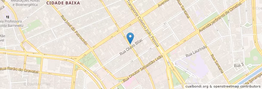Mapa de ubicacion de Spina en 브라질, 남부지방, 히우그란지두술, Região Metropolitana De Porto Alegre, Região Geográfica Intermediária De Porto Alegre, Região Geográfica Imediata De Porto Alegre, 포르투알레그리.