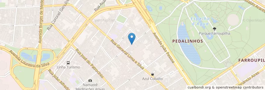 Mapa de ubicacion de República Grill Restaurante en Brésil, Région Sud, Rio Grande Do Sul, Région Métropolitaine De Porto Alegre, Região Geográfica Intermediária De Porto Alegre, Região Geográfica Imediata De Porto Alegre, Porto Alegre.