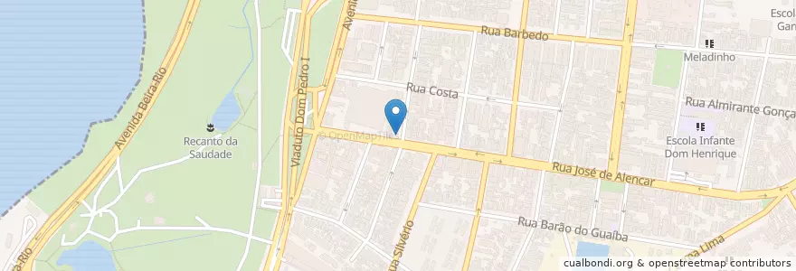 Mapa de ubicacion de Restaurante Farol en Brazil, South Region, Rio Grande Do Sul, Metropolitan Region Of Porto Alegre, Região Geográfica Intermediária De Porto Alegre, Região Geográfica Imediata De Porto Alegre, Porto Alegre.