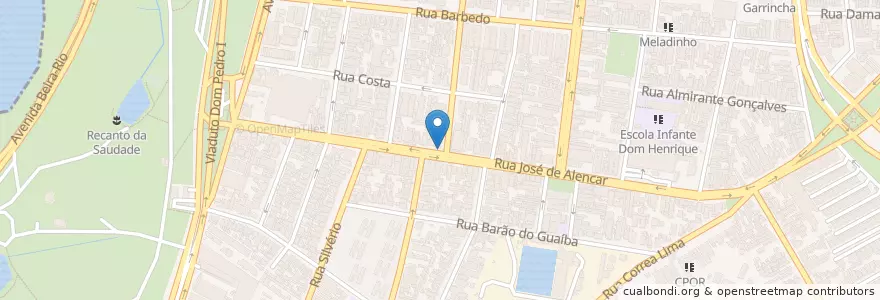 Mapa de ubicacion de Cannes Frutos do Mar en Brasile, Regione Sud, Rio Grande Do Sul, Regione Metropolitana Di Porto Alegre, Região Geográfica Intermediária De Porto Alegre, Região Geográfica Imediata De Porto Alegre, Porto Alegre.