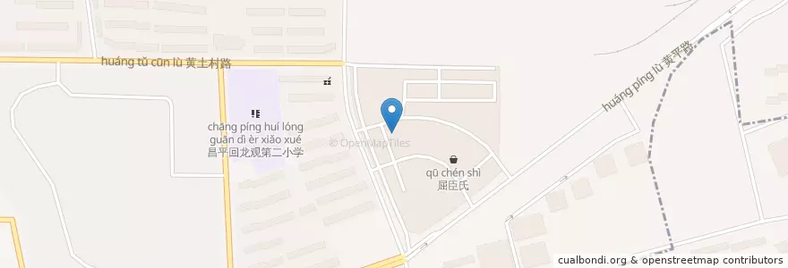 Mapa de ubicacion de 保利影院龙旗店 en China, Pekín, Hebei, 昌平区.