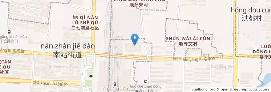 Mapa de ubicacion de 南昌长途汽车总站(新) en Chine, Jiangxi, Nanchang, 湖坊镇, 站东街道.