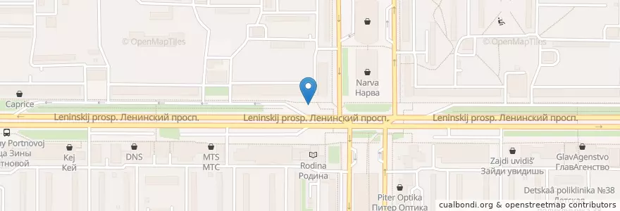 Mapa de ubicacion de Теремок en Russland, Föderationskreis Nordwest, Oblast Leningrad, Sankt Petersburg, Кировский Район, Округ Княжево.
