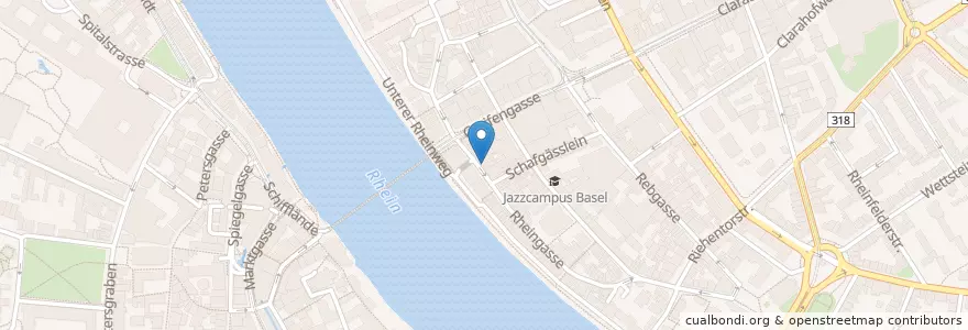 Mapa de ubicacion de Acero en 스위스, Basel-Stadt, Basel.