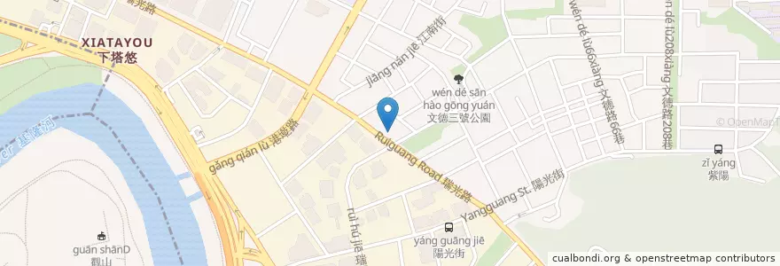 Mapa de ubicacion de Subway en تایوان, 新北市, تایپه, 內湖區.