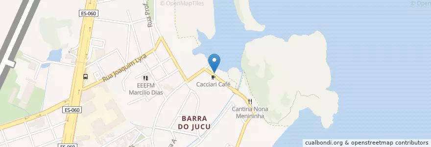 Mapa de ubicacion de Bregas Bar en Brasil, Región Sudeste, Espírito Santo.