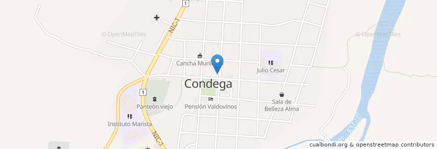 Mapa de ubicacion de Farmacia la norteña en 尼加拉瓜, Estelí, Condega (Municipio).
