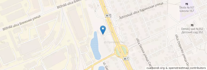 Mapa de ubicacion de Караван en Rusia, Приволжский Федеральный Округ, Нижегородская Область, Городской Округ Нижний Новгород.