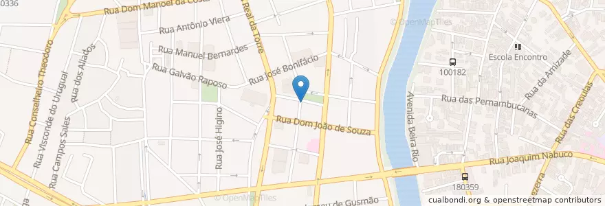 Mapa de ubicacion de Beer Dock en Бразилия, Северо-Восточный Регион, Пернамбуку, Região Geográgica Imediata Do Recife, Região Geográfica Intermediária Do Recife, Região Metropolitana Do Recife, Ресифи.