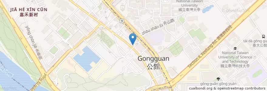 Mapa de ubicacion de 蕭家乾麵 en Tayvan, 新北市, Taipei.