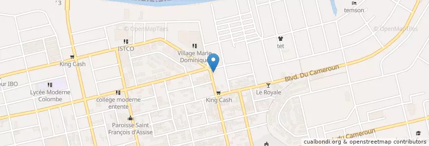 Mapa de ubicacion de EAD Koumassi Emmanuel en ساحل العاج, أبيدجان, Koumassi.