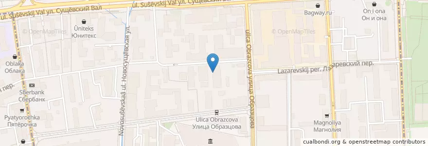 Mapa de ubicacion de Alef en 俄罗斯/俄羅斯, Центральный Федеральный Округ, Москва, Район Марьина Роща.