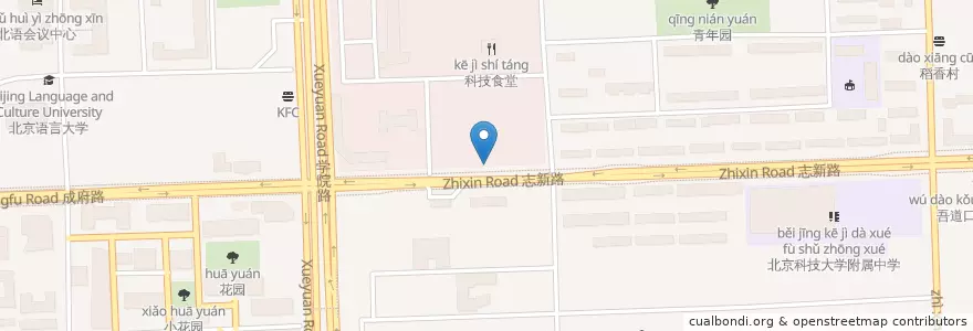 Mapa de ubicacion de 九号火锅 en China, Pequim, Hebei, 海淀区.