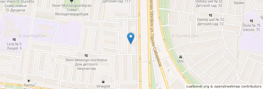 Mapa de ubicacion de Банкомат 24 en Rusia, Distrito Federal Central, Óblast De Vorónezh, Городской Округ Воронеж.