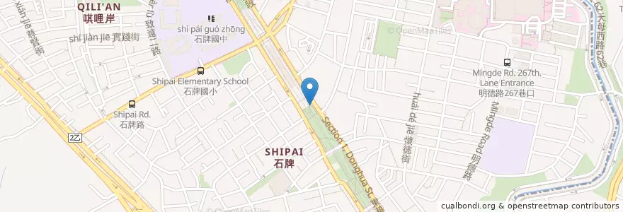 Mapa de ubicacion de ATM en تایوان, 新北市, تایپه, 北投區.
