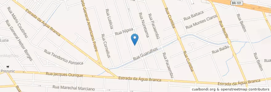 Mapa de ubicacion de Hospital Estadual Albert Schweitzer en 브라질, 남동지방, 리우데자네이루, Região Metropolitana Do Rio De Janeiro, Região Geográfica Imediata Do Rio De Janeiro, Região Geográfica Intermediária Do Rio De Janeiro, 리우데자네이루.