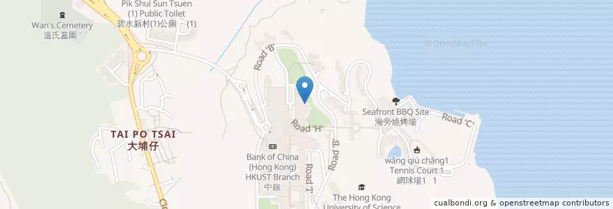 Mapa de ubicacion de 金飯碗美食 Gold Rice Bowl Delicious Food en 中国, 広東省, 香港, 新界, 西貢區 Sai Kung District.