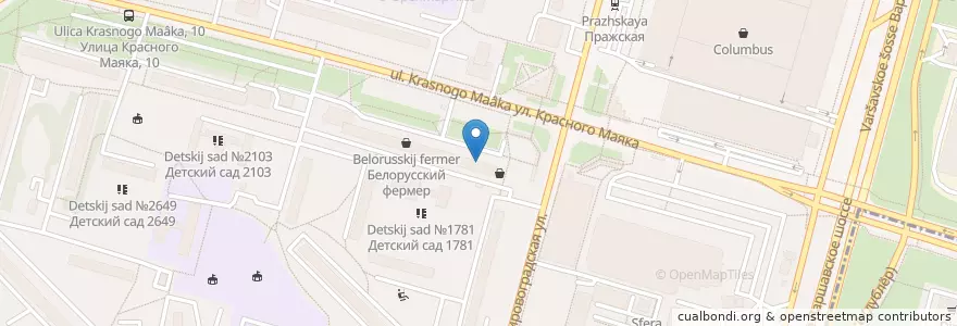 Mapa de ubicacion de Инвитро en Rusland, Centraal Federaal District, Moskou, Южный Административный Округ, Район Чертаново Центральное.