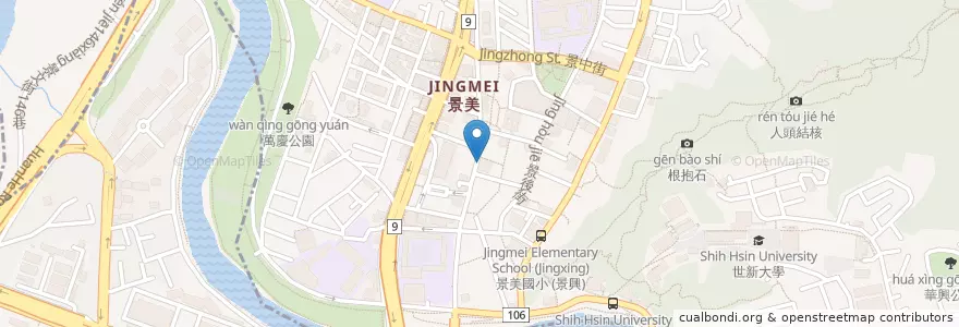 Mapa de ubicacion de 桶一天下現滷滷味 en 台湾, 新北市, 文山区.