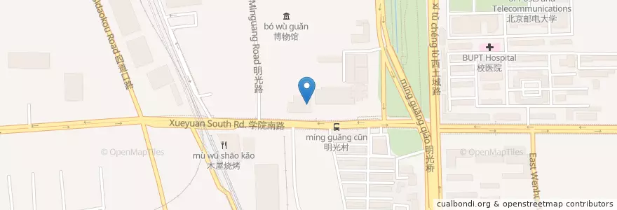 Mapa de ubicacion de 小三峡 en China, Pekín, Hebei, 海淀区.