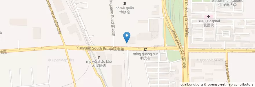 Mapa de ubicacion de 庆丰包子铺 en China, Pequim, Hebei, 海淀区.