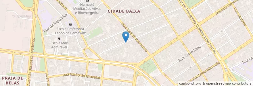 Mapa de ubicacion de Boteco do Joaquim en Brazil, Jižní Region, Rio Grande Do Sul, Região Metropolitana De Porto Alegre, Região Geográfica Intermediária De Porto Alegre, Região Geográfica Imediata De Porto Alegre, Porto Alegre.