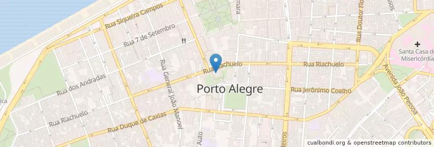 Mapa de ubicacion de Du'Attos en ブラジル, 南部地域, リオグランデ・ド・スル, Região Metropolitana De Porto Alegre, Região Geográfica Intermediária De Porto Alegre, Região Geográfica Imediata De Porto Alegre, ポルト・アレグレ.