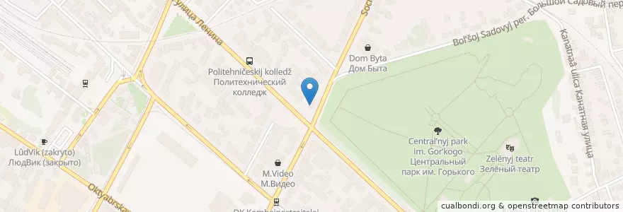 Mapa de ubicacion de Рай en Russie, District Fédéral Du Sud, Ростовская Область, Городской Округ Таганрог.
