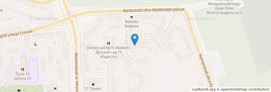 Mapa de ubicacion de Боггарт en Russland, Föderationskreis Wolga, Oblast Nischni Nowgorod, Городской Округ Саров.