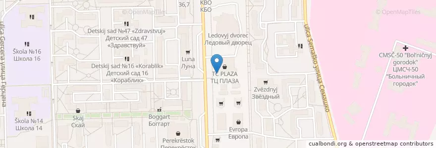 Mapa de ubicacion de 36,7 en 俄罗斯/俄羅斯, Приволжский Федеральный Округ, 下诺夫哥罗德州, Городской Округ Саров.