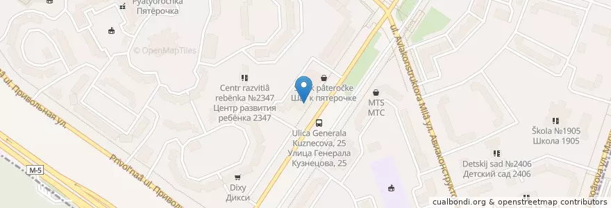 Mapa de ubicacion de Сбербанк en روسیه, Центральный Федеральный Округ, Москва, Юго-Восточный Административный Округ.