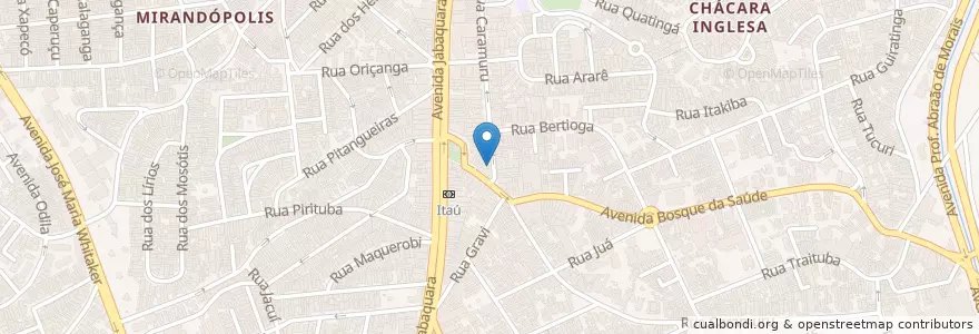 Mapa de ubicacion de Restaurante Miape en Brazil, Southeast Region, São Paulo, Região Geográfica Intermediária De São Paulo, Região Metropolitana De São Paulo, Região Imediata De São Paulo, São Paulo.