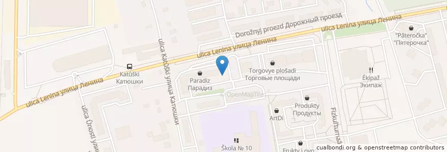 Mapa de ubicacion de Лаборатрия "ИНВИТРО" en ロシア, 中央連邦管区, モスクワ州, Городской Округ Лобня.