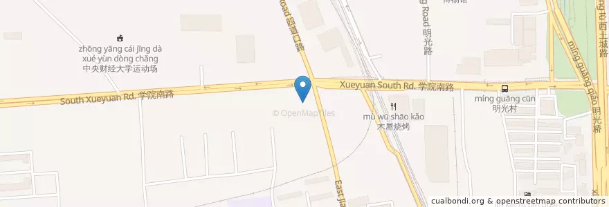 Mapa de ubicacion de McDonald's en 中国, 北京市, 河北省, 海淀区.